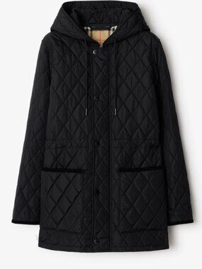 Burberry Brit Quilted Parka Jacket